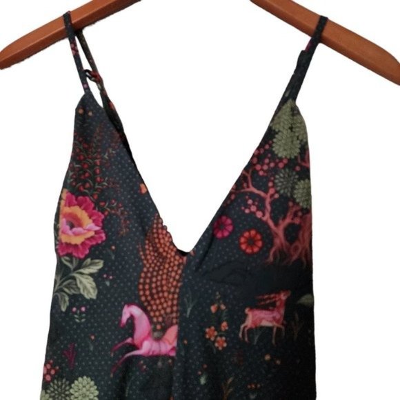 Puma X Liberty Green Gables Pattern‎ Block Midi Dress Size M NWT - Picture 4 of 11